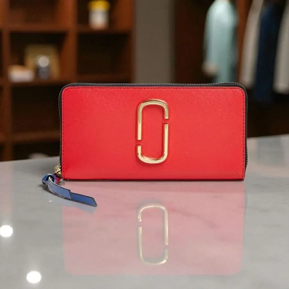 MARC JACOBS Snapshot Standard Leather Continental Wallet